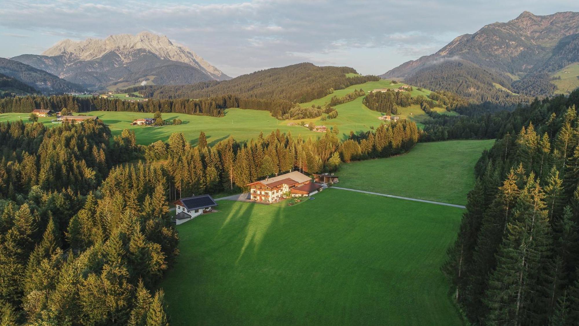 Bauernhof Niederfilzboden Vila Fieberbrunn Exterior foto